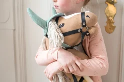 Caballo de palo boca abierta beige - ByAstrup