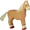 Caballo de pie, marrón claro - Holztiger