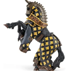 Caballo del maestro de armas estatuilla cresta de toro - Papo