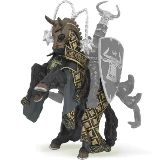 Caballo del maestro de armas estatuilla cresta de toro - Papo