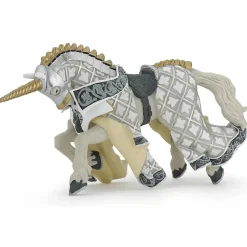 Caballo maestro de armas cresta de unicornio - Papo