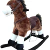 Caballo mecedor marrón oscuro - Gerardo's Toys