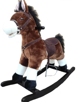 Caballo mecedor marrón oscuro - Gerardo's Toys