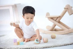 Cabezas sensoriales color pastel - Plan Toys