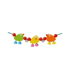 Cadena de cochecitos Piepolini tres pájaros - Selecta