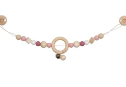 Cadenita de cochecito corazón rosa - Goki