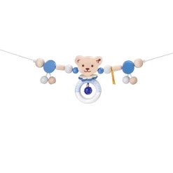 Cadenita de cochecito oso Steiff azul - Selecta