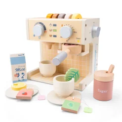 Cafetera de madera 20 piezas - New Classic Toys