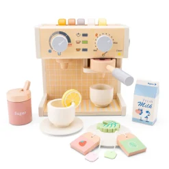 Cafetera de madera 20 piezas - New Classic Toys
