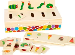 Caja clasificación de imágenes La Oruga Glotona - Small foot company