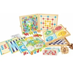Caja con 150 reglas para juegos de mesa - Jeujura