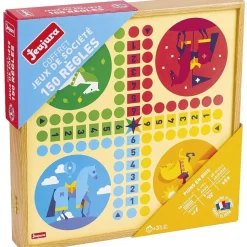 Caja con 150 reglas para juegos de mesa - Jeujura
