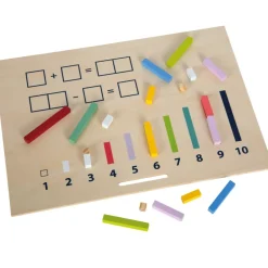 Caja con barritas de cálculo y número - Small foot company