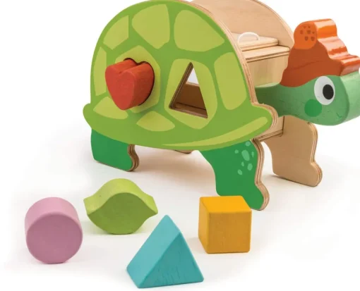 Caja con forma de tortuga - Tender Leaf Toys