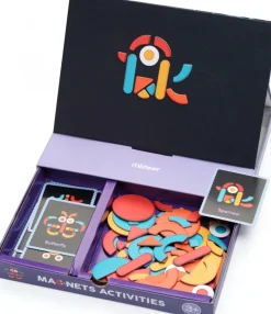 Caja de 92 formas magnéticas - Mideer