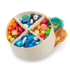 Caja de 600 perlas de madera - New Classic Toys