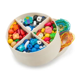 Caja de 600 perlas de madera - New Classic Toys