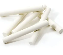 Caja de 10 tizas blancas - Jeujura