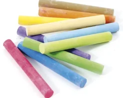 Caja de 10 tizas de colores - Jeujura