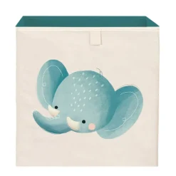 Caja de almacenamiento cuadrada Chewy el elefante - Sassi Junior