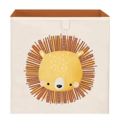 Caja de almacenamiento cuadrada Chompy el león - Sassi Junior
