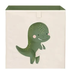 Caja de almacenamiento cuadrada Cracky el dinosaurio - Sassi Junior