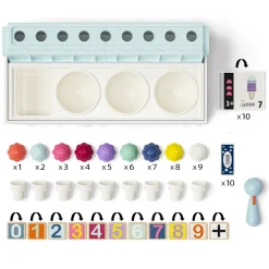 Caja de aprendizaje del heladero - Topbright