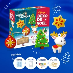 Caja de decoración navideña - Mako Créations