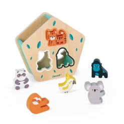 Caja de formas Animales de madera - Janod