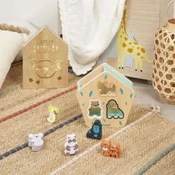 Caja de formas Animales de madera - Janod