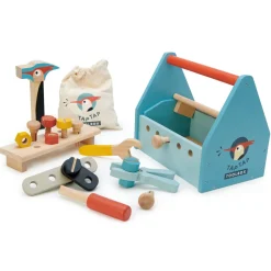 Caja de herramientas de madera Tap Tap - Tender Leaf Toys