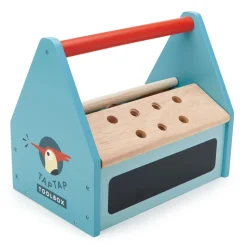 Caja de herramientas de madera Tap Tap - Tender Leaf Toys
