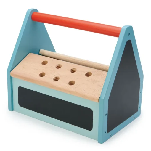 Caja de herramientas de madera Tap Tap - Tender Leaf Toys