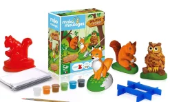 Caja de moldeo Animales del bosque - Mako Créations