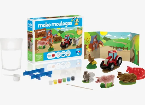 Caja de moldeo Bienvenido a la granja - Mako Créations