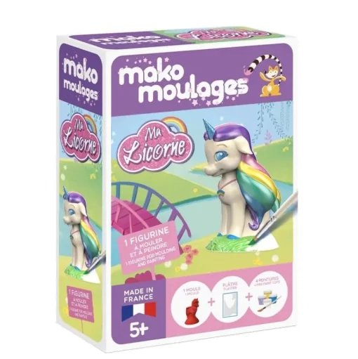 Caja de moldeo Mi unicornio arcoiris - Mako Créations