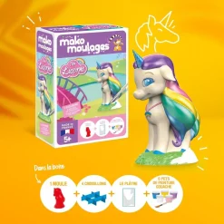 Caja de moldeo Mi unicornio arcoiris - Mako Créations