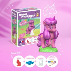 Caja de moldeo Mi unicornio estrella - Mako Créations