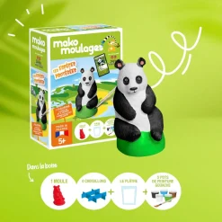 Caja de moldeo Panda gigante - Mako Créations