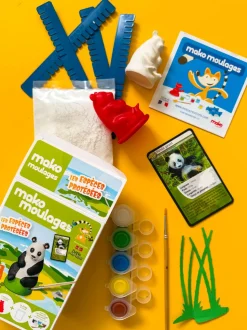 Caja de moldeo Panda gigante - Mako Créations