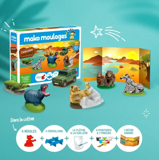 Caja de moldeo Sabana - Mako Créations