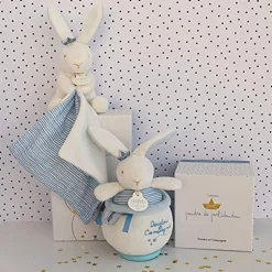 Caja de música Conejo Marinero - Doudou et Compagnie