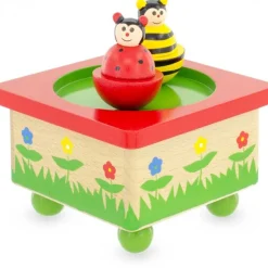 Caja de música de abejas y mariquitas - Ulysse