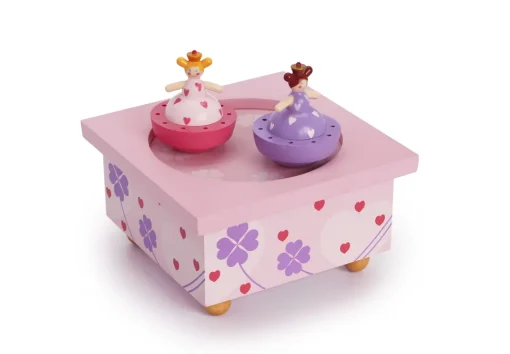 Caja de música de las hermanas princesas - Trousselier
