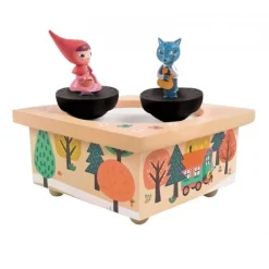 Caja de música de madera Caperucita Roja - Trousselier