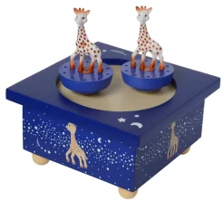 Caja de música de madera Sophie la Jirafa, Vía Láctea - Trousselier