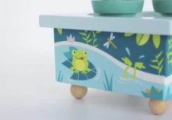 Caja de música de rana - Trousselier