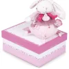 Caja de música del conejo Cherry - Doudou et Compagnie
