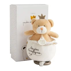 Caja de música del Pequeño Rey Oso - Doudou et Compagnie