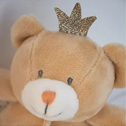 Caja de música del Pequeño Rey Oso - Doudou et Compagnie